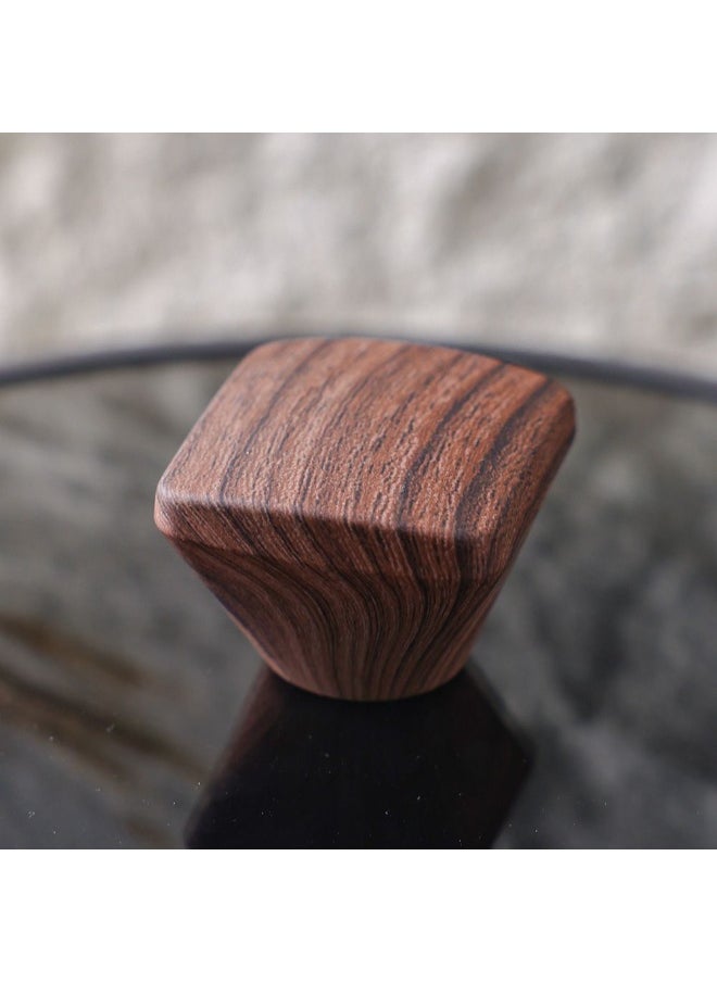 Chef's Delight Bistro Bliss Casserole with Lid – Non-Stick Cookware Pot for Cooking, Baking, Serving – Durable Casserole Dish for Kitchen, Gas & Induction 28x12.5CM - Brown