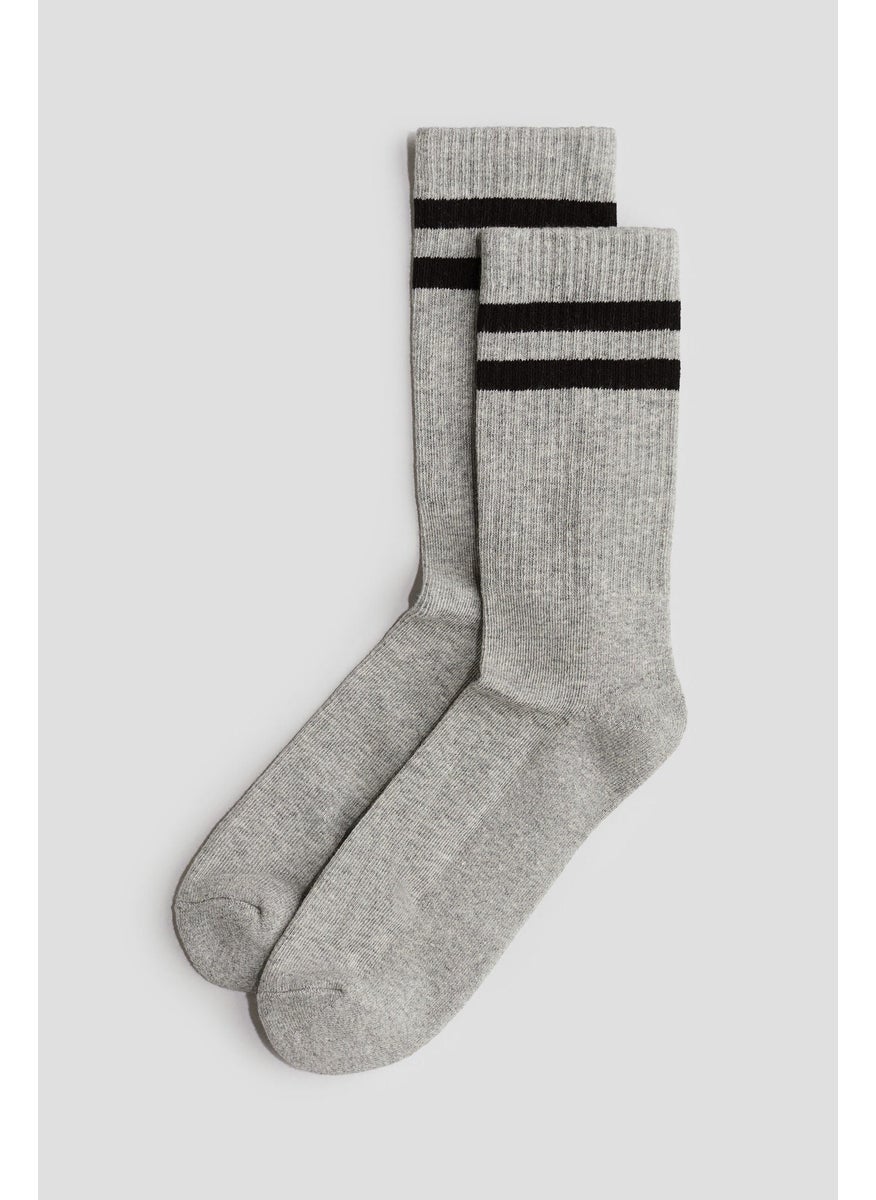 5-Pack Ribbed Socks