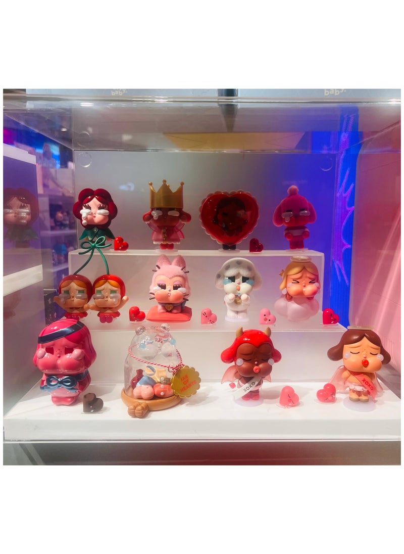 POP MART CRYBABY Crying For Love Seriess Blind Box Premium Design Gifts for Women Fan-Favorite Collectible Chic Art Toy Action Figure - SINGLE BOX (1PC)