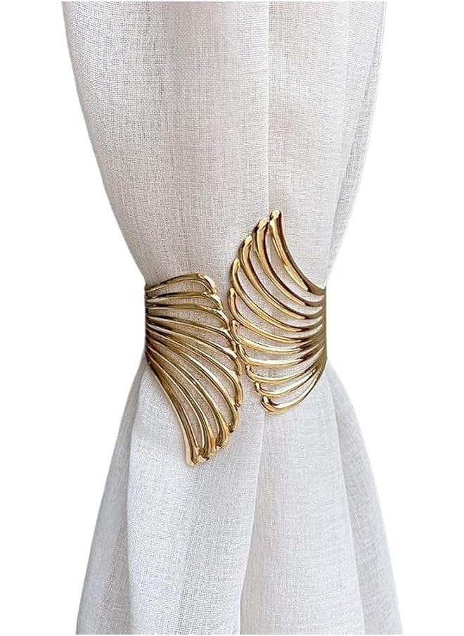 1 Pcs Window Curtain Tie Backs for Home,Decorative Drapes Clip Curtain Holder for Wall