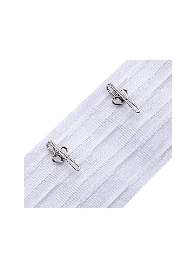 Curtain Hooks Metal Curtain Header Tape Drapery Hooks for curtains 2.9x1.2cm (100 Pack silver)…