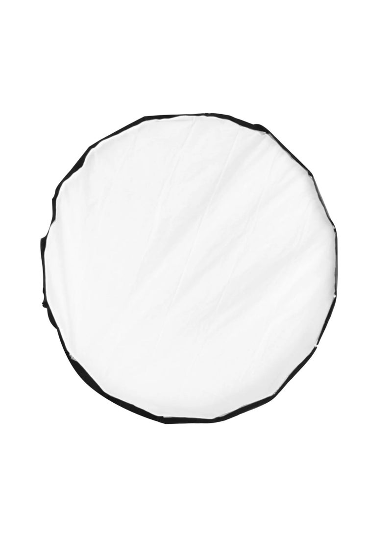 PROMAGE 100cm Octa Softbox with Beauty Dish – 16 Braces, Silver Interior for Studio Lighting