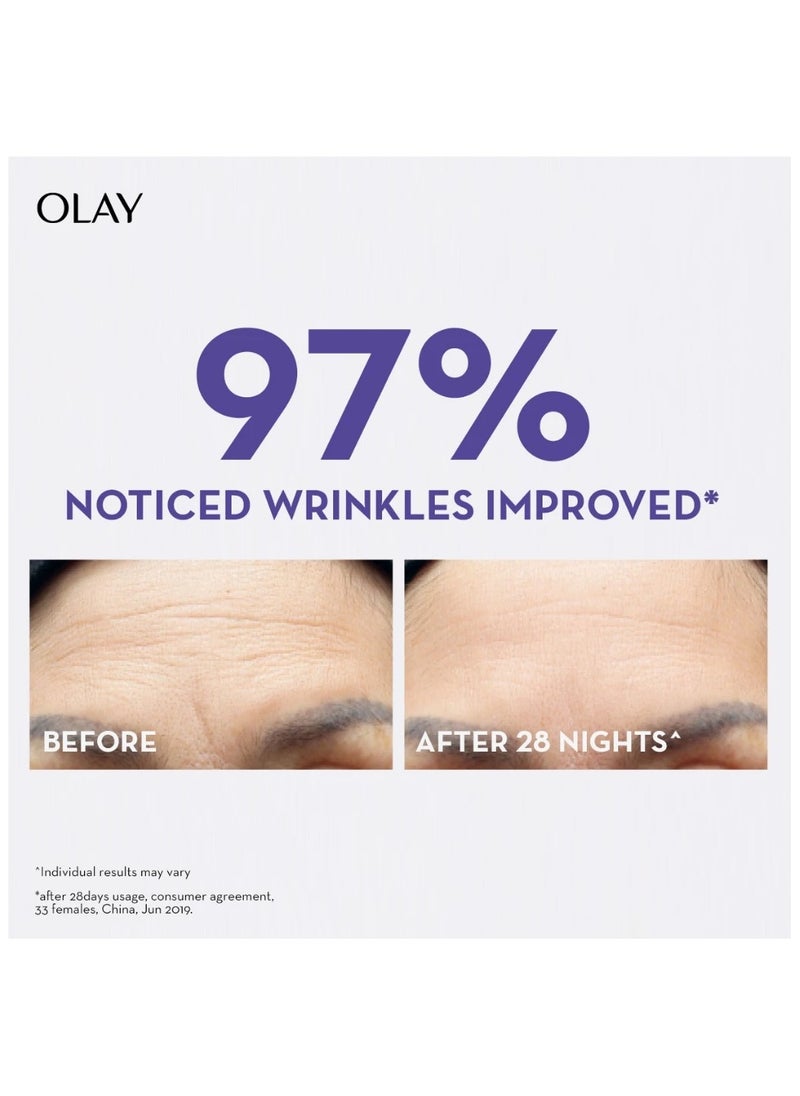 Olay Luminous Niacinamide + Vitamin C Day Super Serum Brightening & Retinol Night Serum Anti Aging Skincare 30ml + 30ml
