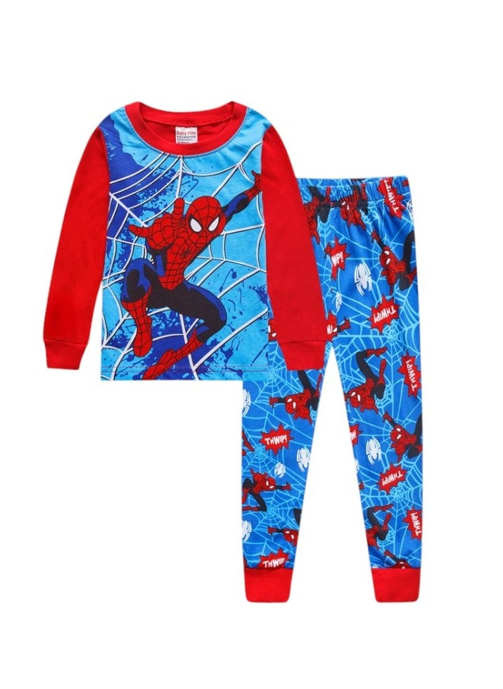 Daniel - Boys' Webbed Wonder Pajama Set - Long Sleeve