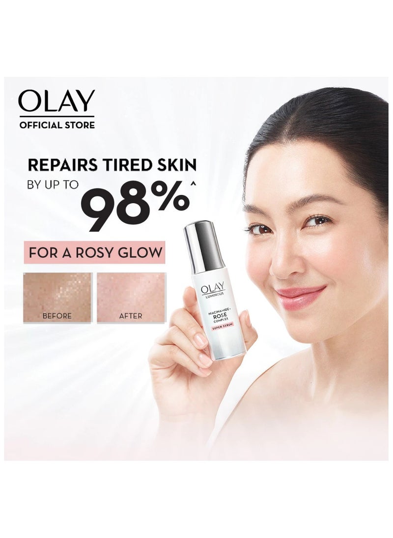 OLAY Luminous Niacinamide + Rose Complex Cream (50g) + Serum (30ml)