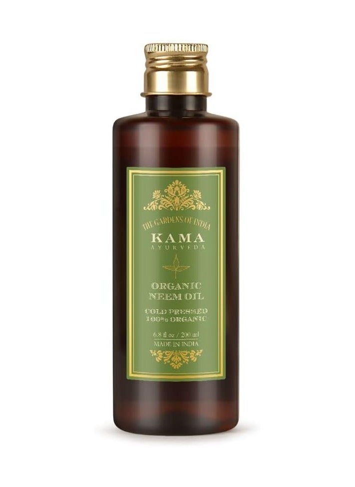 KAMA AYURVEDA ORGANIC NEEM OIL 200ML