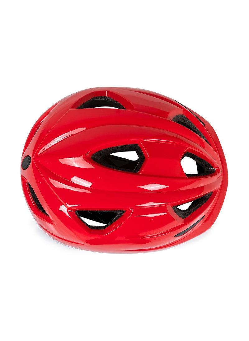 Spartan Helmet for Kids, Safety Helmet for Skateboard, Cycling, Roller Skating, Bicycle - Red