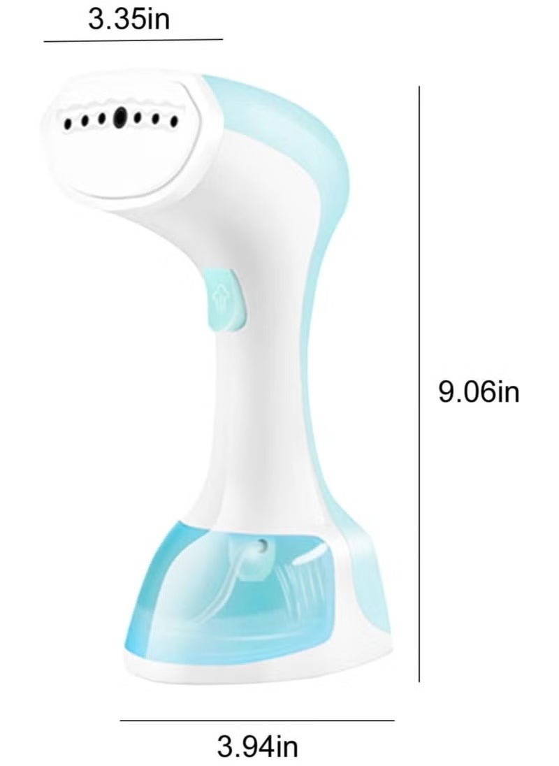 Steamer For Clothes, Portable Handheld Garment Steamer with 1200W 6s Quick Heat, 2 In 1 Clothes Steamer With Smart LCD, Removes Wrinkle for Home and Travel (Blue)