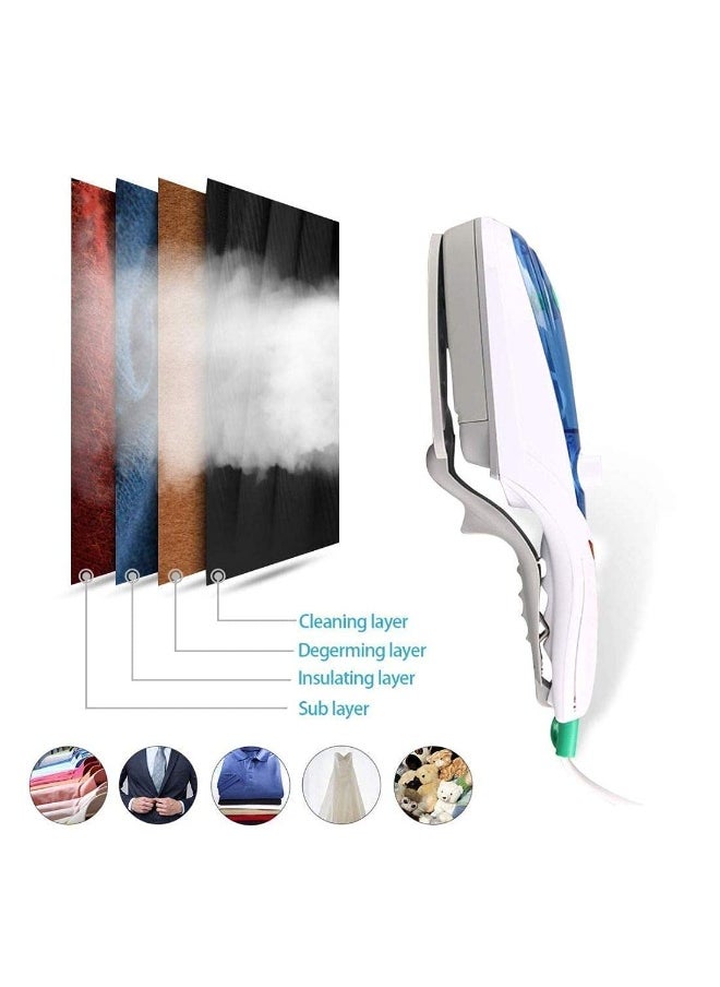 Portable Travel Garment Steamer – Smart Humidity Iron for Clothes, Handheld Steam Iron for Home & Travel Use, Quick Heat-Up, Lightweight & Compact