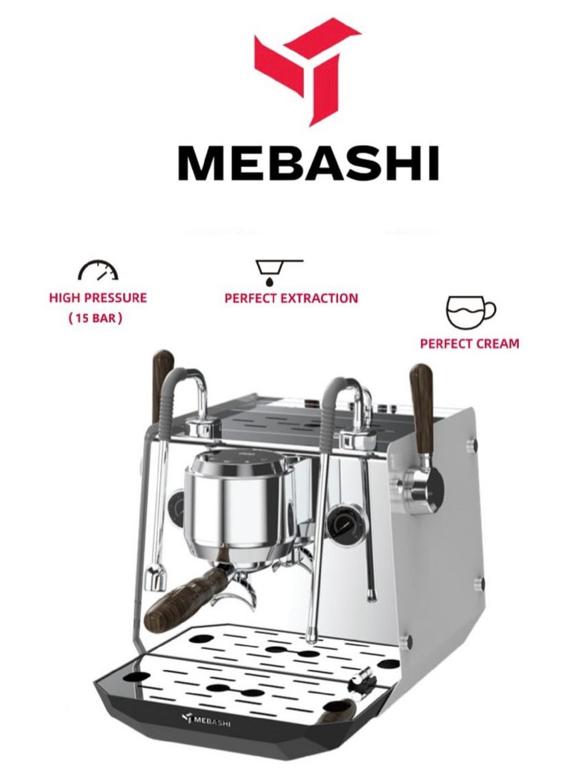 15 Bar High Pressure Espresso Coffee Machine