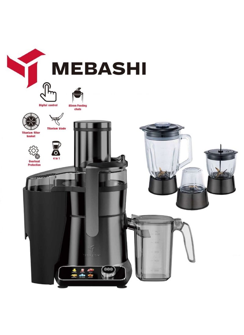4 In 1 Digital Juicer Blender