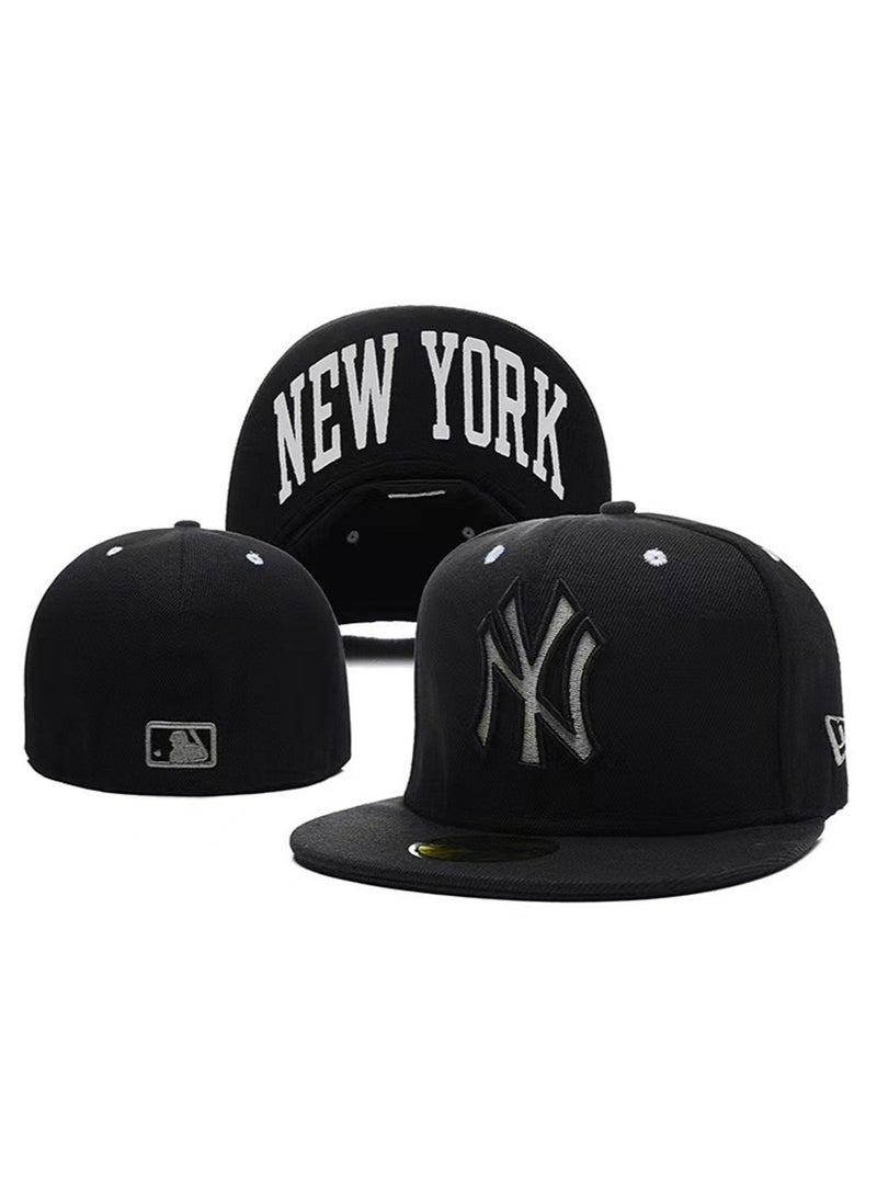NEW ERA Youth Fashion Hat Flat Brim Fully Closed Reversible Baseball Hat, Size Not Adjustable-58.7CM