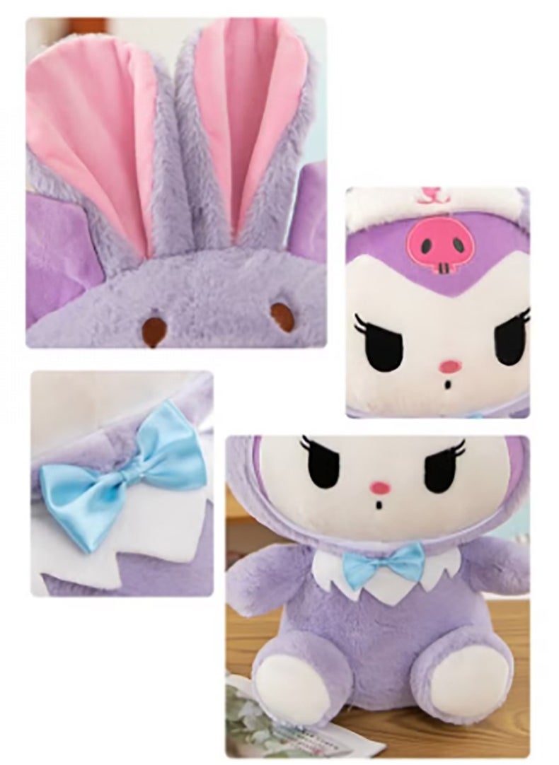 Cartoon Sanrio Kuromi pillow plush doll toy skin-friendly soft doll adult and child birthday gift