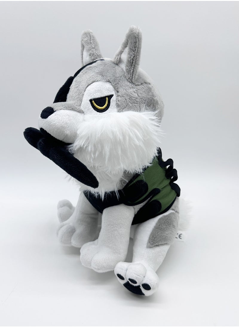 Metal Gear Solid Delta Snake Eater Character Plush Doll. Made of short plush fabric, it has a soft touch. Filled with thick and full PP cotton, it highly restores the game character