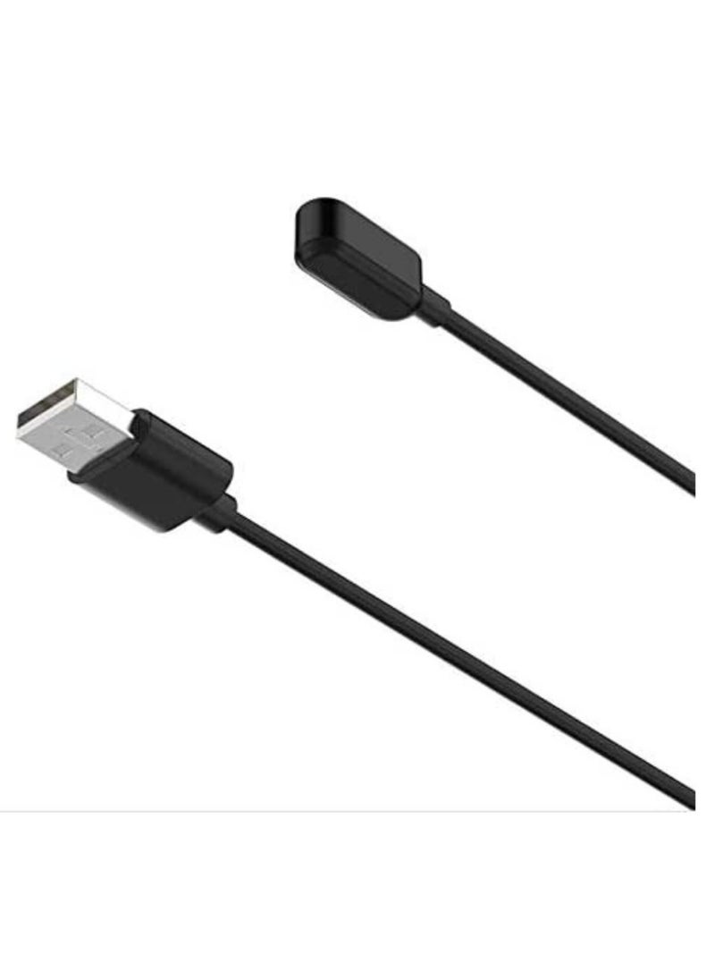 USB Charging Cable Cord Base Dock Charger Adapter Stand For Huawei Watch Fit | Fit 2 | Huawei Band 6 | Huawei Band 7 (Black)