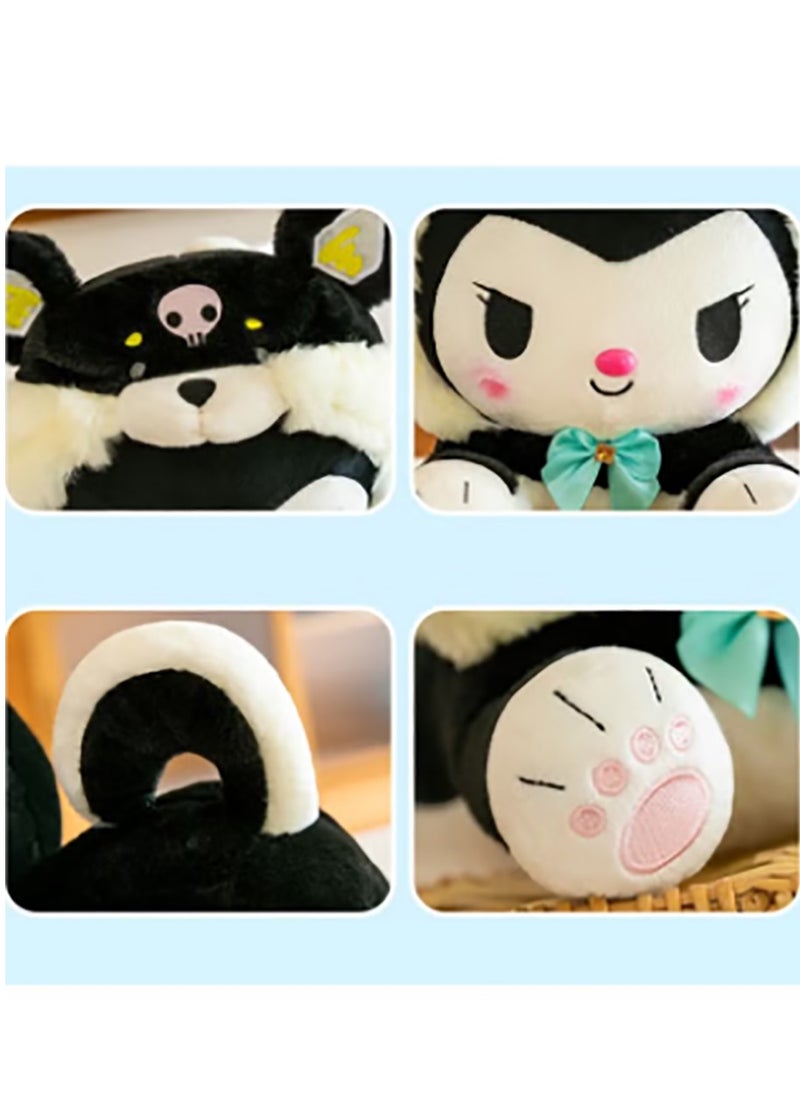 Cartoon Sanrio Kuromi pillow plush doll toy skin-friendly soft doll adult and child birthday gift