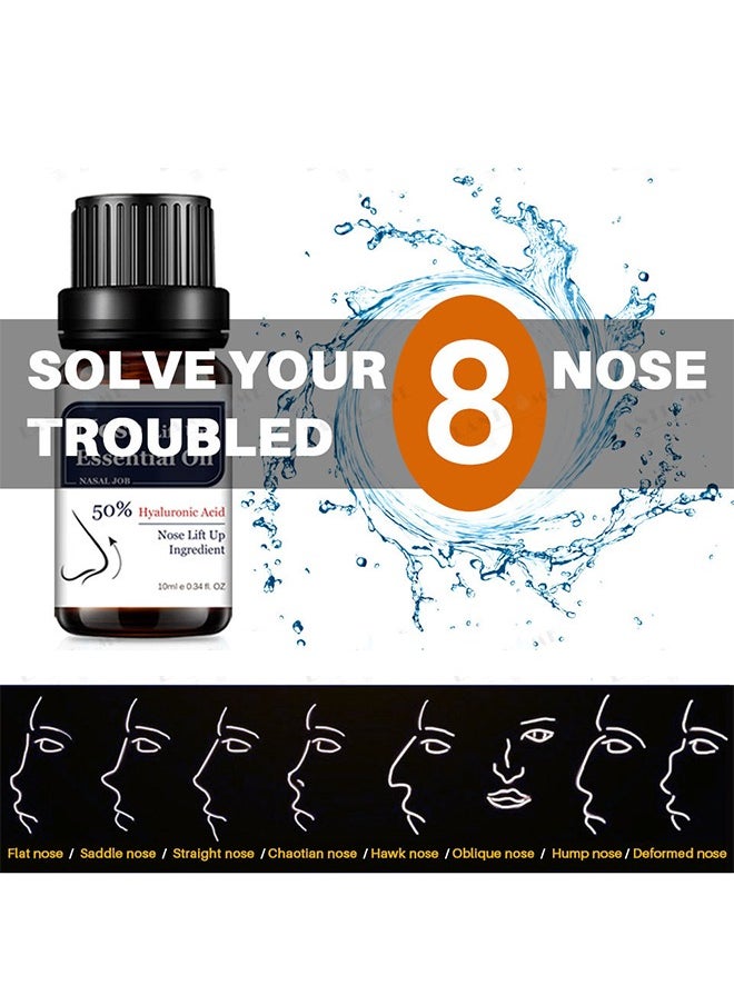 Nose Lift Up Essential Oil - Heighten Rhinoplasty Collagen Firming Moisturizing Perfect Nose Serum Reshape Natural Beauty Skin Care
