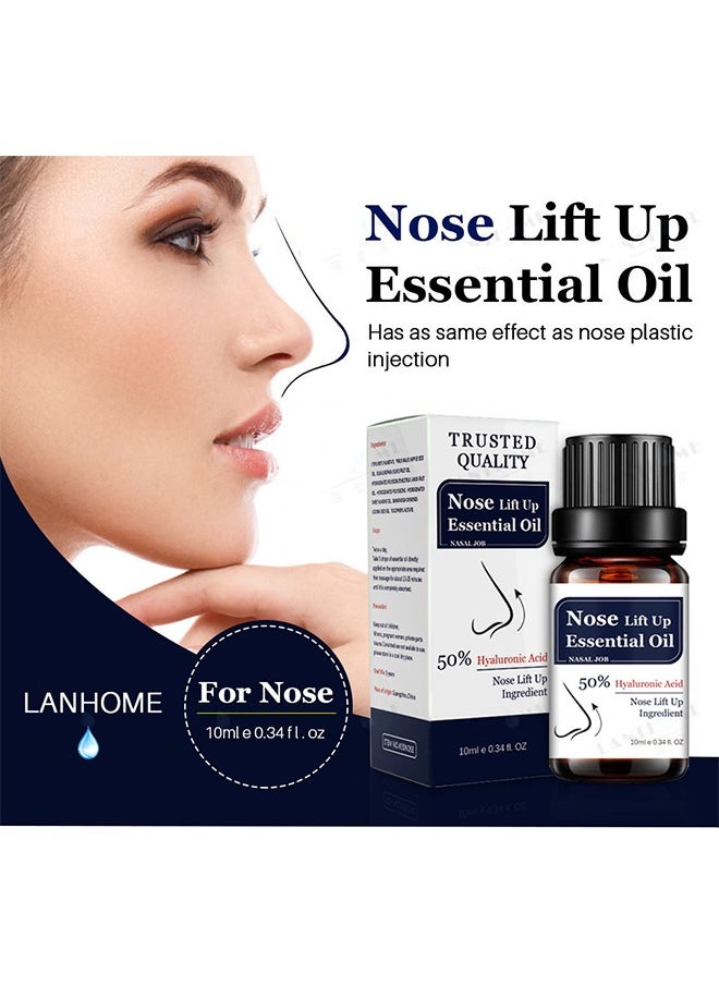 Nose Lift Up Essential Oil - Heighten Rhinoplasty Collagen Firming Moisturizing Perfect Nose Serum Reshape Natural Beauty Skin Care