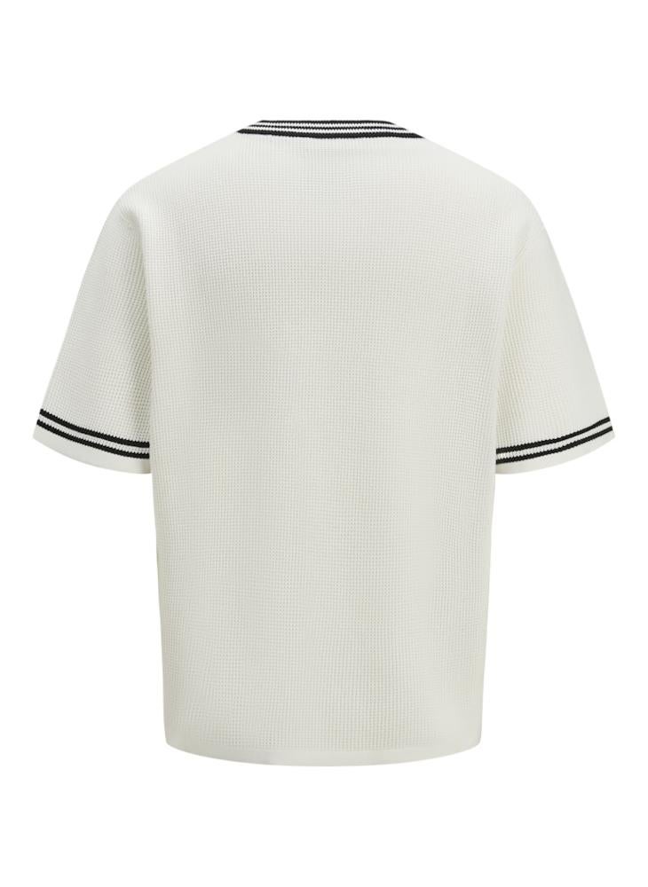 JCOHORIZON KNIT SS V-NECK