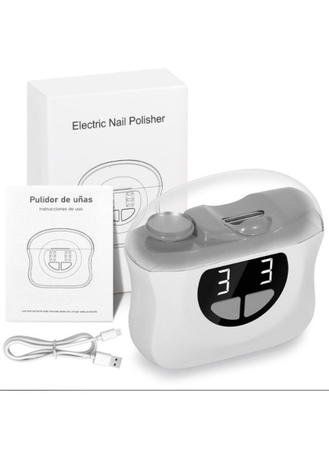 Smart Fully Automatic Dual-Speed Electric Nail Clipper and Grinder for Kids - Nail Care Tool