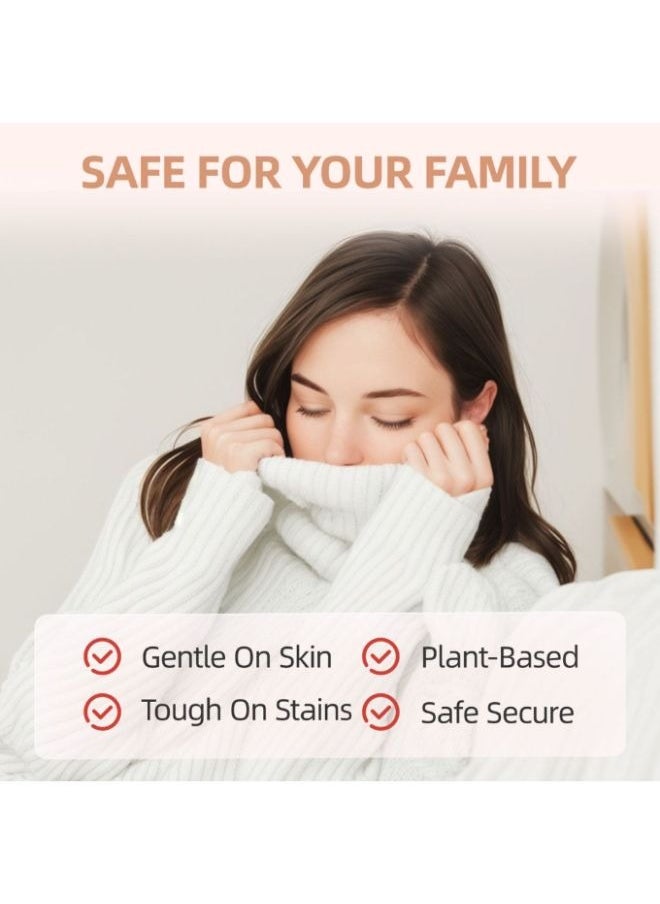 Seednur Delicate Laundry Detergent for Baby Mild Amino Acid Gently Cleans Eliminates Stains Ideal for Baby Cloths Towels