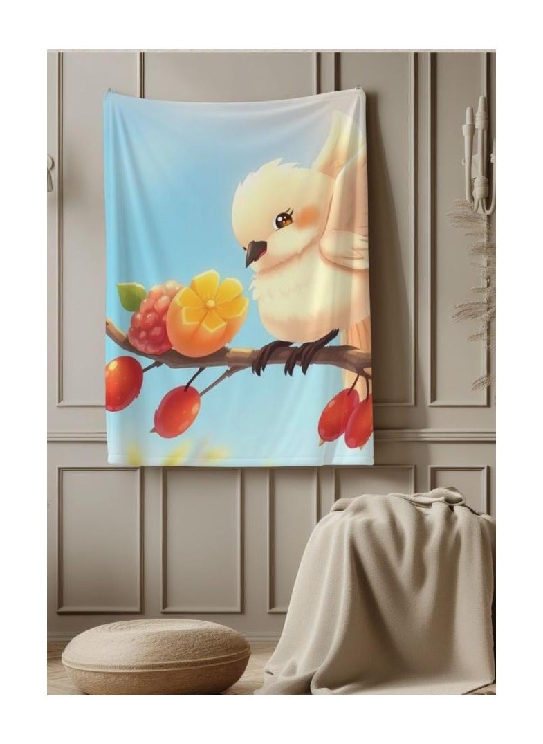Children's or student cartoon flannel thin blanket (warm and comfortable, suitable for sleep, games) 100cm*150cm - 373