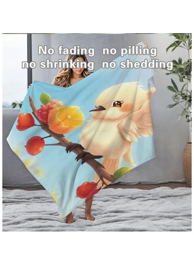 Children's or student cartoon flannel thin blanket (warm and comfortable, suitable for sleep, games) 100cm*150cm - 373