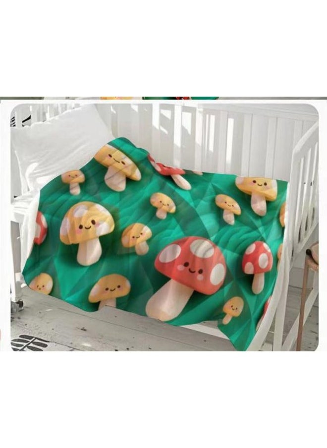 Flannel thin blanket (warm and comfortable, suitable for sleep, gaming, dust removal and sandproof) 150cm*200cm - 207