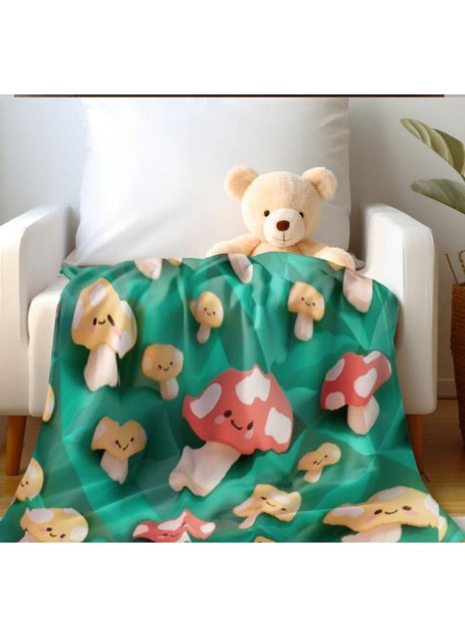 Flannel thin blanket (warm and comfortable, suitable for sleep, gaming, dust removal and sandproof) 150cm*200cm - 207