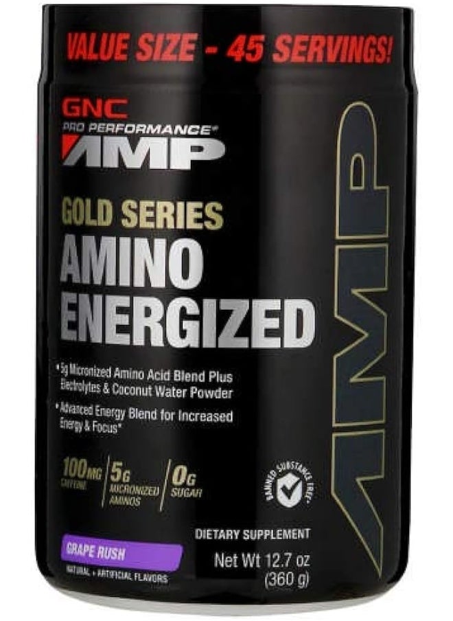 PRO PERFORMANCE AMP GOLD AMINO ENERGIZED GRAPE RUSH