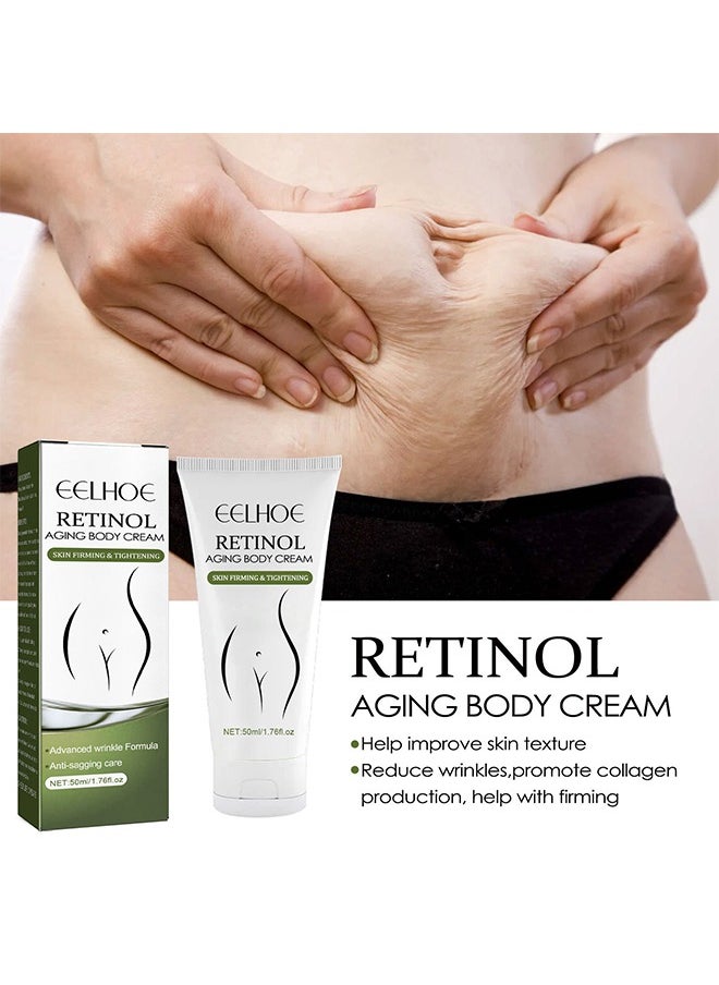 Retinol Aging Body Cream, Firming Peptides Cream For Face And Body, Moisturizes, Hydrating Collagen Anti-Aging Cream, Anti Aging Retinol-Facial Cream For Face