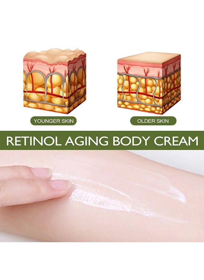 Retinol Aging Body Cream, Firming Peptides Cream For Face And Body, Moisturizes, Hydrating Collagen Anti-Aging Cream, Anti Aging Retinol-Facial Cream For Face