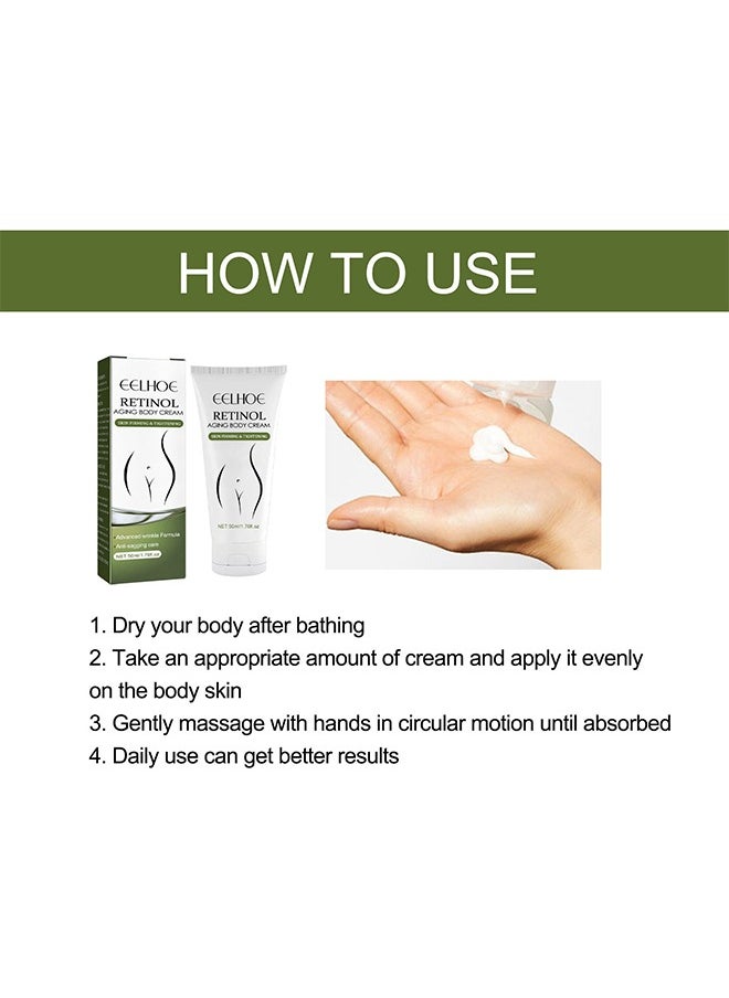 Retinol Aging Body Cream, Firming Peptides Cream For Face And Body, Moisturizes, Hydrating Collagen Anti-Aging Cream, Anti Aging Retinol-Facial Cream For Face