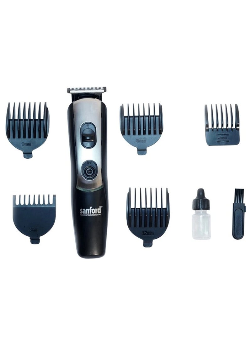 10 In 1 Cordless Rechargeable Grooming Kit Black SF9746HC