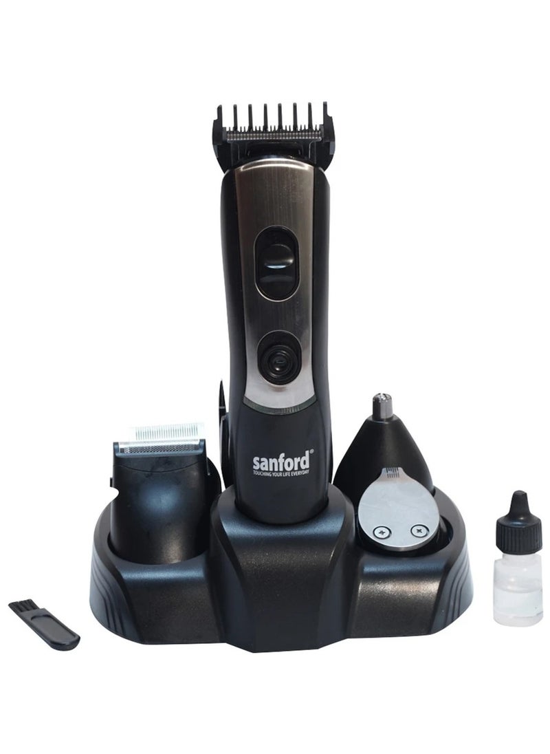 10 In 1 Cordless Rechargeable Grooming Kit Black SF9746HC