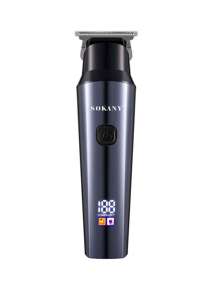 SOKANY Home Hair Clipper With Digital Display Electric Push, Hair Salon Specific Oil Head Shaving Electric Push, USB Charging, Model SK-16047