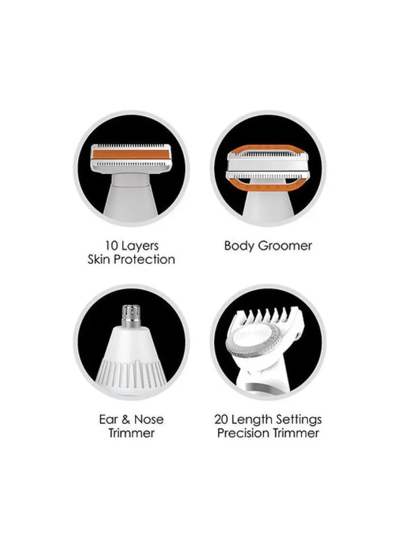 Trimmer For Men 5 In 1 Grooming Kit SF9805MS