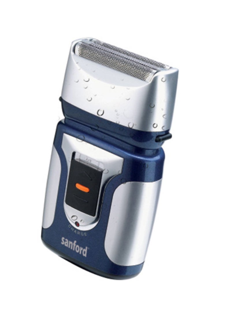 Sanford SF1977MS Double Blade Hair Clipper Blue/Siver