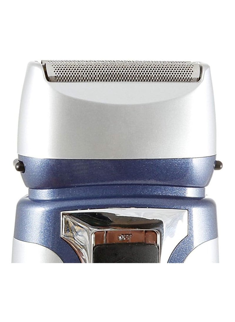 Sanford SF1977MS Double Blade Hair Clipper Blue/Siver