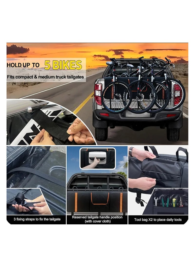 Tailgate Protection Pad  Tailgate Pad Bikes Car Rack Accessories  Waterproof Truck Tailgate Pad for Mountain Bikes BMX Bikes