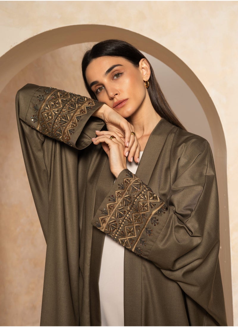 MOCHA MIRAGE ABAYA