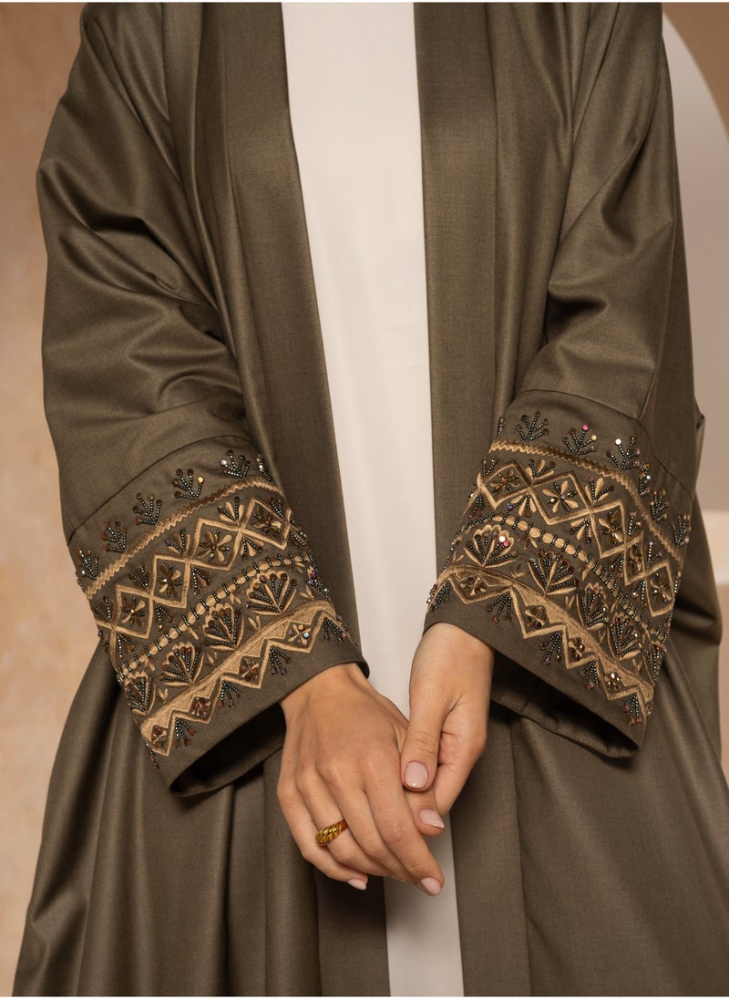 MOCHA MIRAGE ABAYA