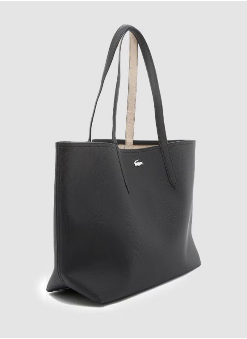 Lacoste Anna Reversible Bicolour Tote Bag