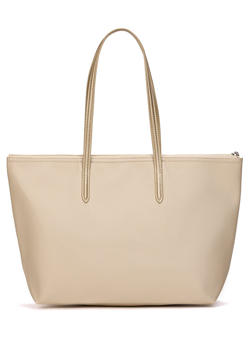 Lacoste Women's Large Shoulder Bag Golden Tote Bag Women's Lacoste Crossbody Bag