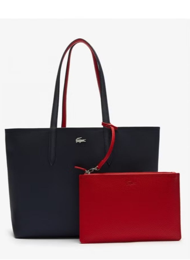Lacoste Anna Reversible Bicolour Tote Bag