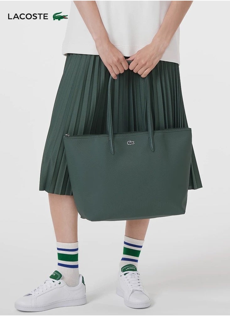 Lacoste Bag Dark Green Large Fashion Versatile Tote Bag Shoulder Bag Cross-body Bag Handbag
