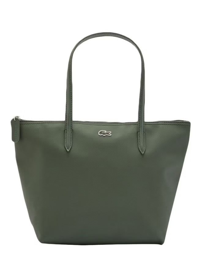 LACOSTE L.12.12 Concept Small Zip Tote Green