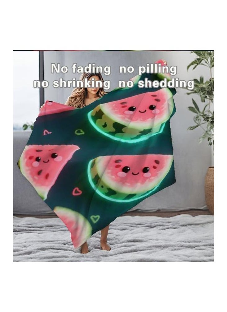 Children's or student cartoon flannel thin blanket (warm and comfortable, suitable for sleep, games) 100cm*150cm