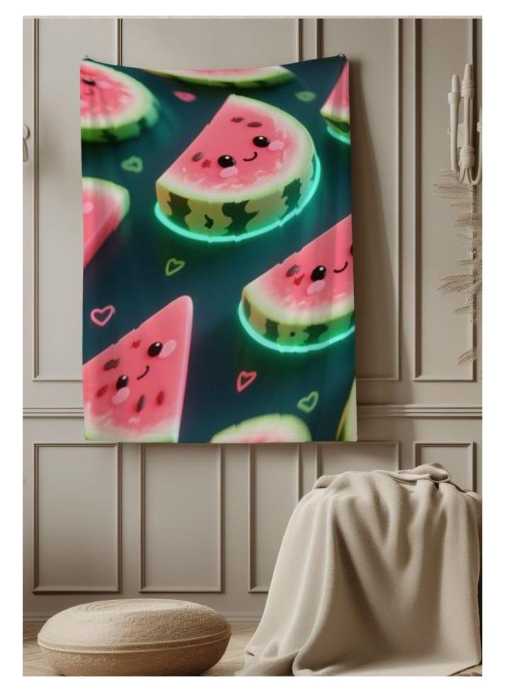 Children's or student cartoon flannel thin blanket (warm and comfortable, suitable for sleep, games) 100cm*150cm