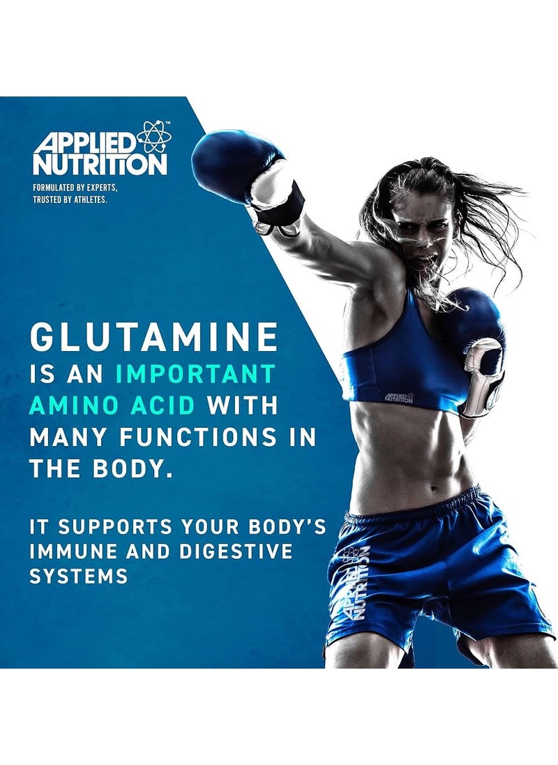 L-Glutamine Powder, Amino Acid, Muscle Strength & Recovery, Unflavoured, 250g, 50 Servings